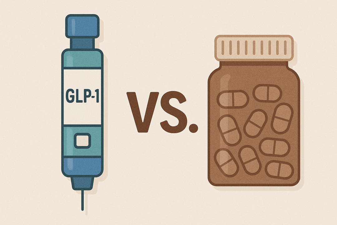 GLP-1 신약 vs 기존 비만약 비교