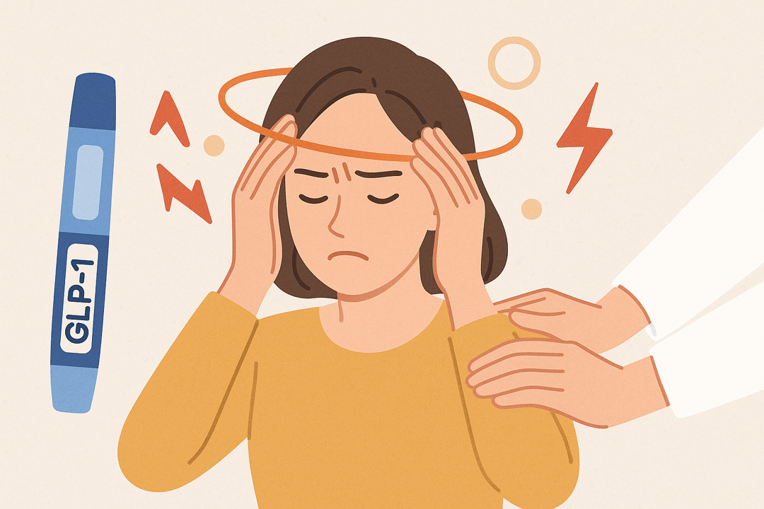 GLP-1 복용 중 두통·어지럼 완화 가이드