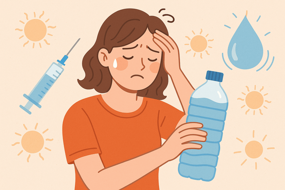 GLP-1 복용 중 탈수 예방 및 수분 관리법