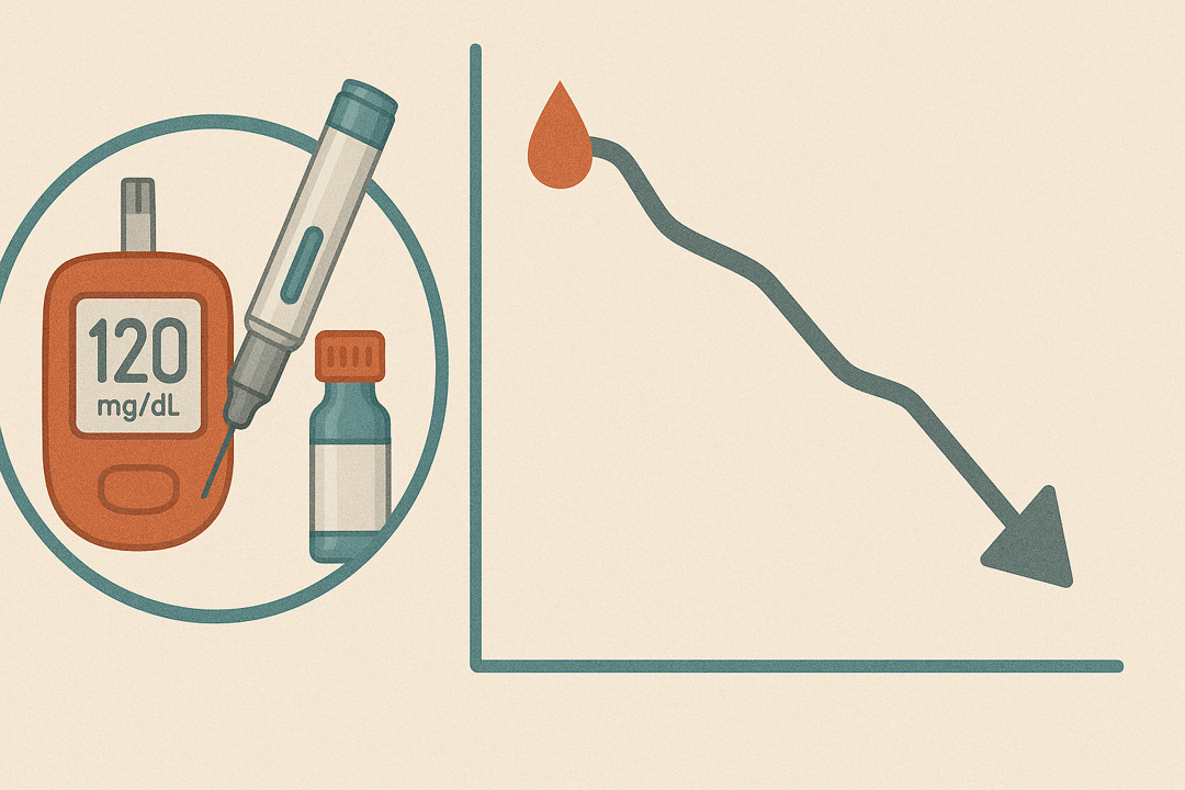 마운자로 복용 후 혈당 변화 추이