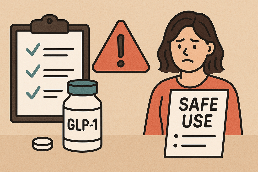 GLP-1 계열 비만 치료제 부작용과 안전한 사용 가이드