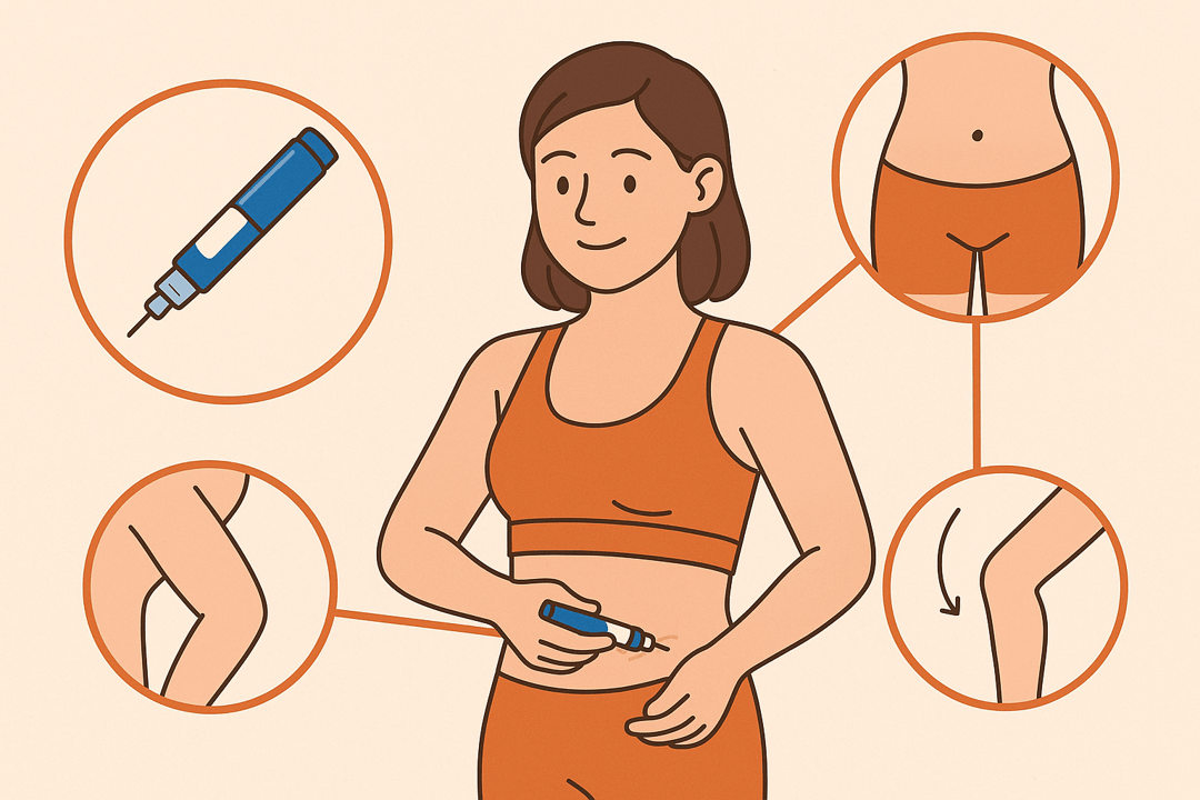 마운자로 투여 부위별 효과 차이