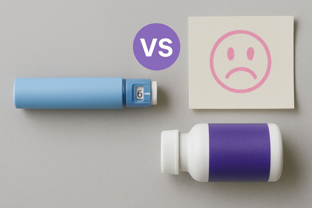 티르제파타이드 vs 세마글루타이드 부작용 비교 심화편