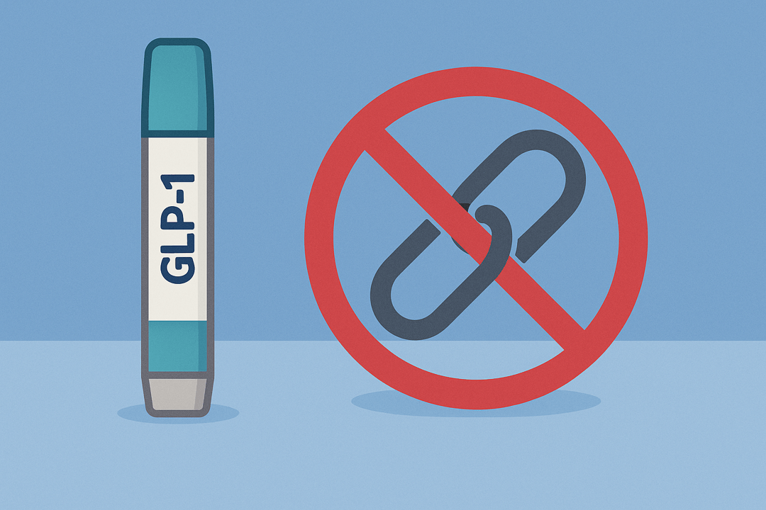 GLP-1 주사제와 병용해서는 안 되는 약물 금기 사항 설명 이미지