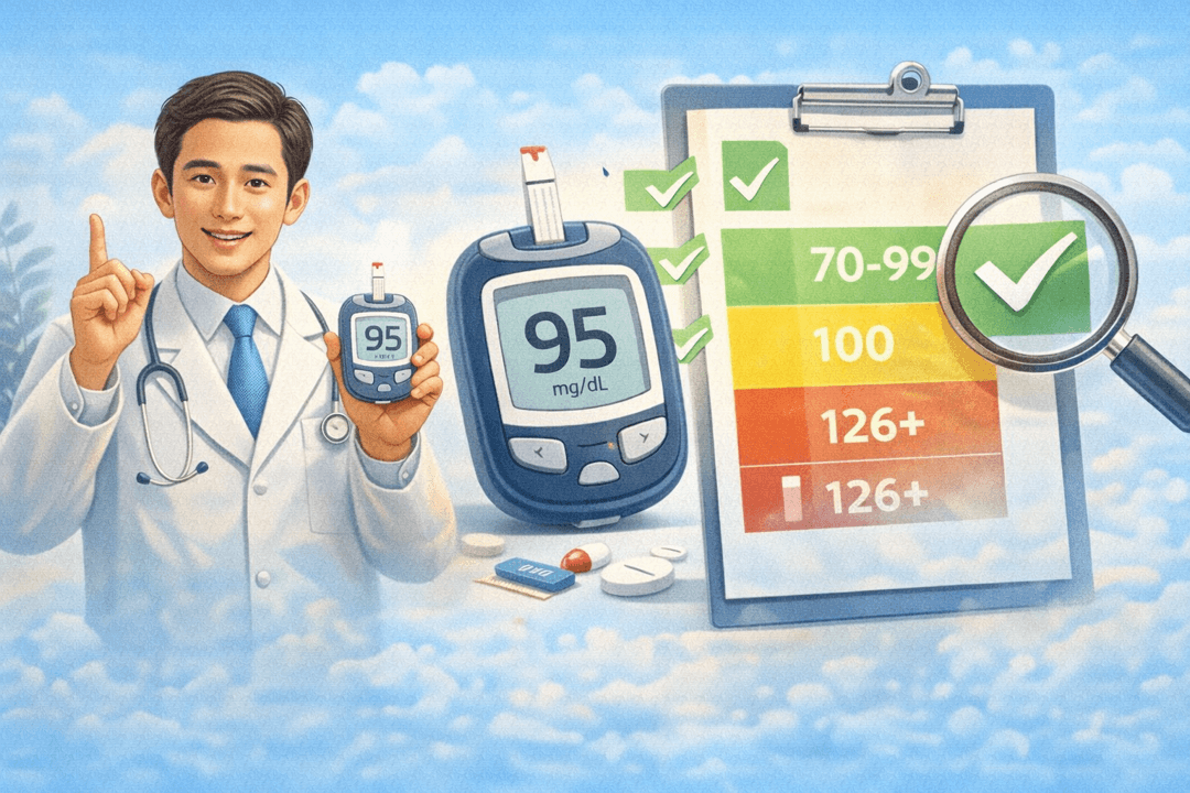 공복혈당 정상수치 가이드