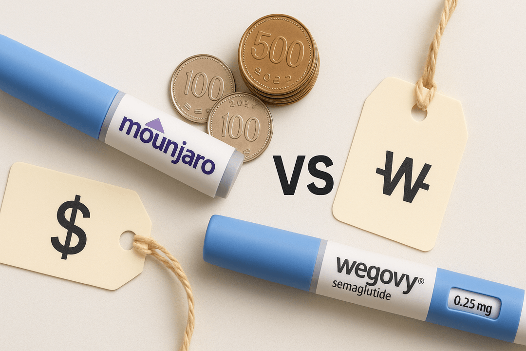 마운자로 vs 위고비 비용 차이 비교