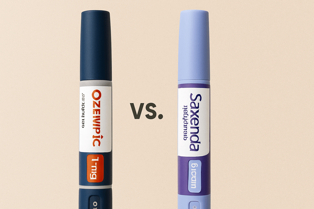 오젬픽 삭센다 비교 분석 인포그래픽