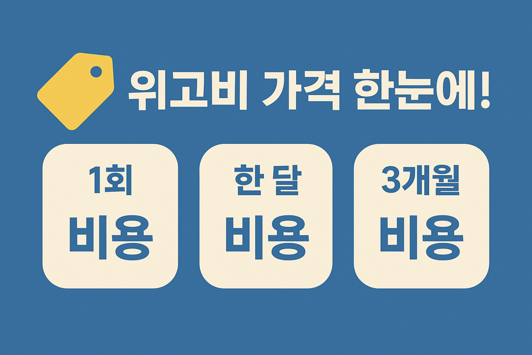 위고비 1회 한 달 3개월 비용 비교