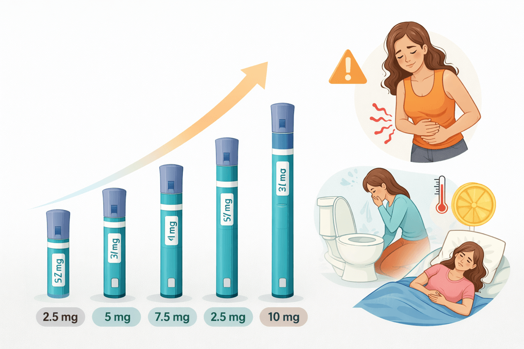마운자로 용량 단계별 체중 변화와 부작용 정리